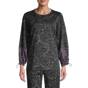 KOBI HALPERIN Women’s Natalia Leopard Print Blouse